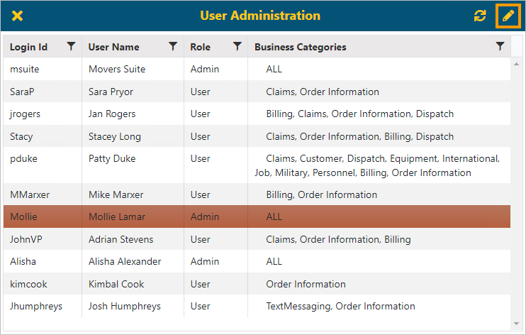 Graphical user interface, table
Description automatically generated Graphical user interface, table
Description automatically generated