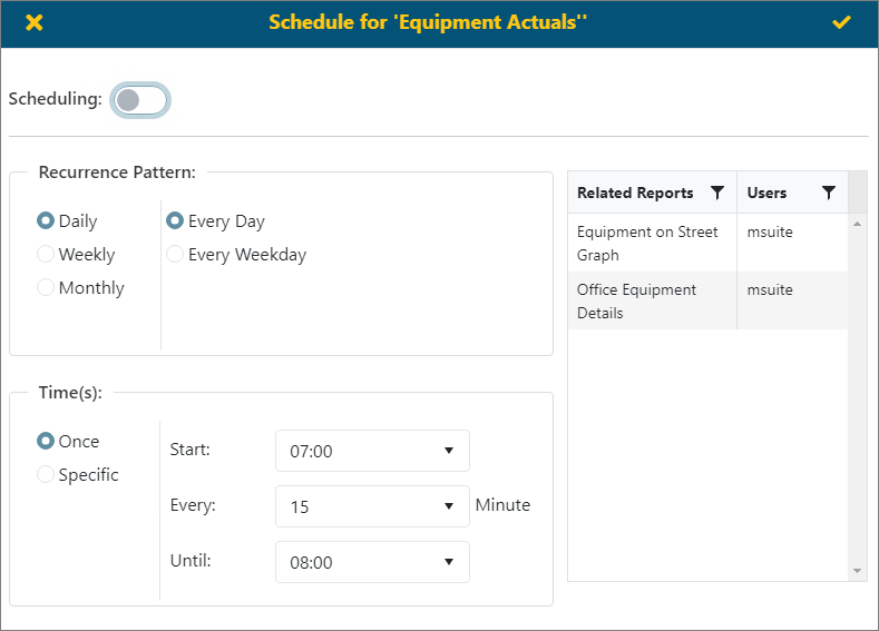 A screenshot of a schedule
Description automatically generated A screenshot of a schedule
Description automatically generated