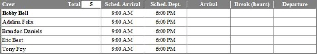 A table with time and date
Description automatically generated A table with time and date
Description automatically generated