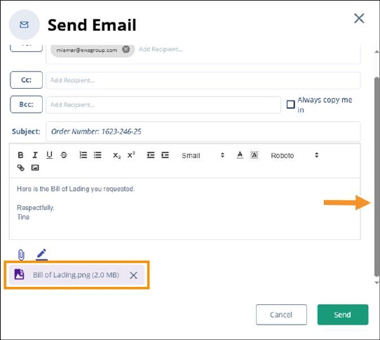 A screenshot of a email

AI-generated content may be incorrect.