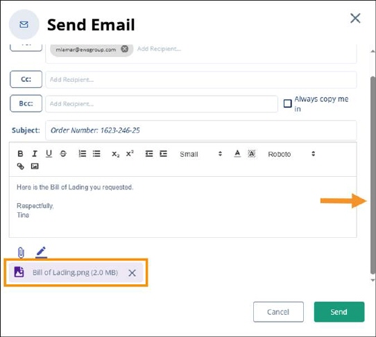 A screenshot of a email

AI-generated content may be incorrect.