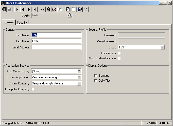 System.UserMaint
